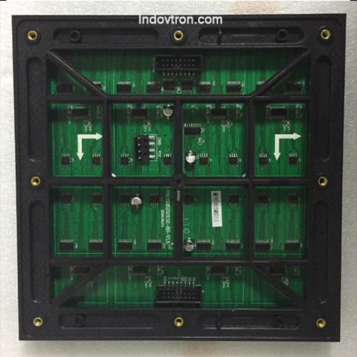 Videotron P6 SMD3535 outdoor RGB led module 1per8 scan luar ruangan bagian belakang, jual videotron surabaya, jasa konsultasi videotron surabaya, jual sparepart videotron, harga videotron indonesia
