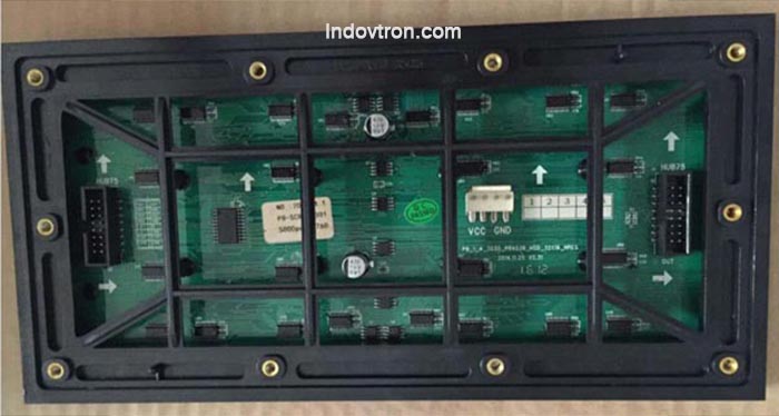 videotron P8 SMD3535 outdoor RGB led module 1per4 scan luar ruangan belakang, penyewaan videotron, jasa konsultan videotron, jual led display surabaya, jual running text surabaya