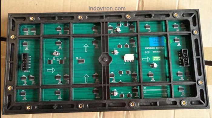 videotron P8 SMD3535 outdoor RGB led module 1per5 scan luar ruangan belakang, jual sparepart videotron surabaya, jual led display, videotron murah berkualitas, jasa konsultan videotron